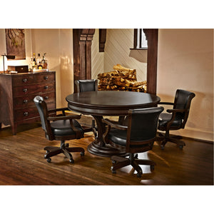 Brunswick Centennial Game Table Set Espresso - Game Room Spot