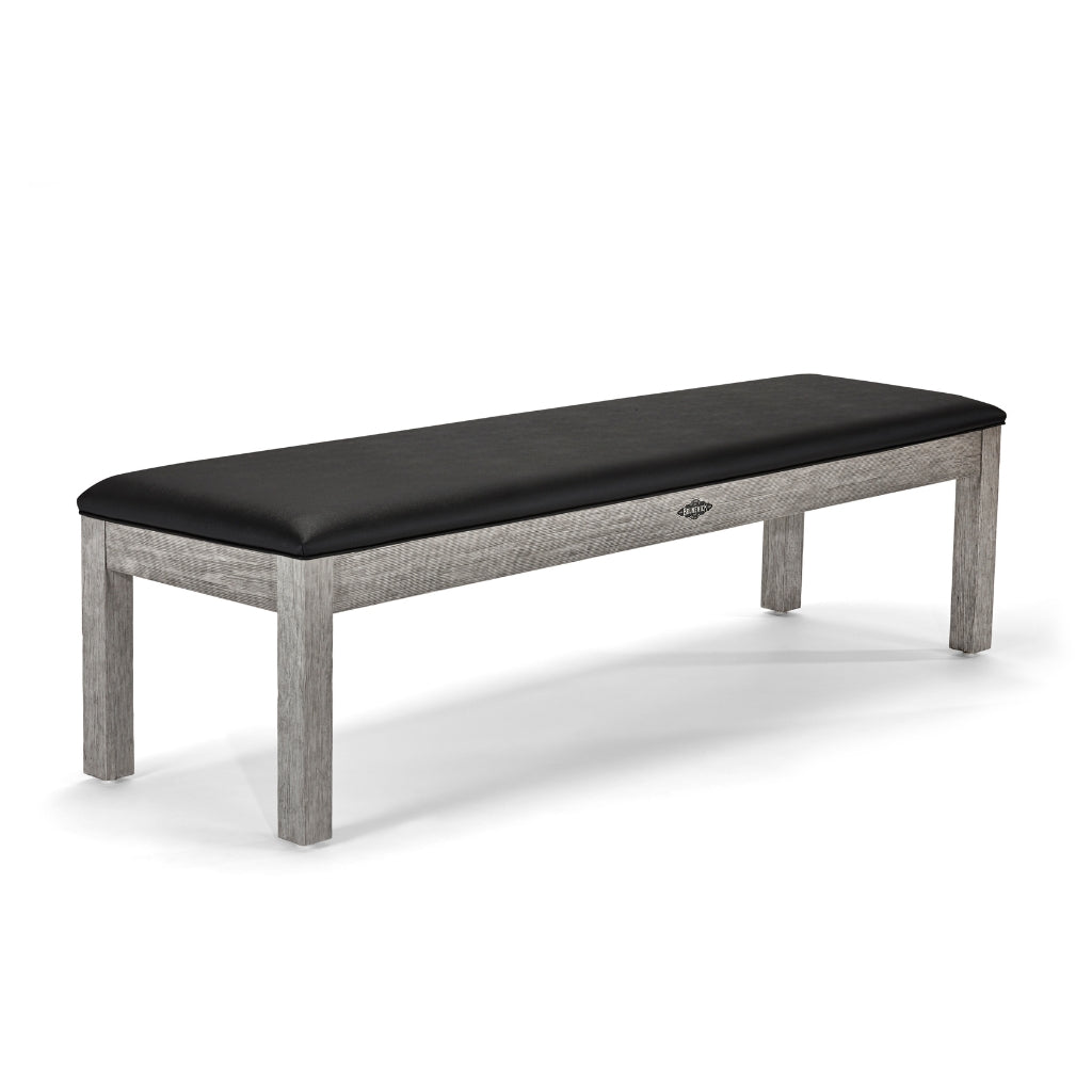 Brunswick Centennial Storage Bench Rustic Grey - Game Room Spot