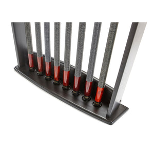 Brunswick Commercial Cue Rack detail - Game Room Spot