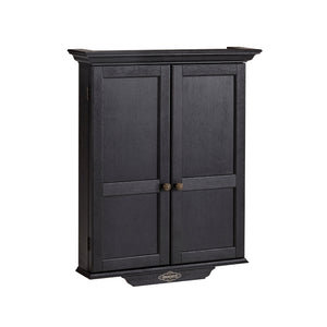 Brunswick Dartboard Cabinet in Black - Game Room Spot