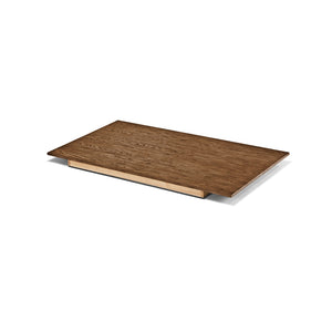 Brunswick Dining Top in Rustic Dark Brown detail - Game Room Spot