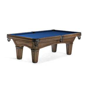 Brunswick Glenwood 8' Coffee Pool Table Tapered in Oceanside - Game Room Spot