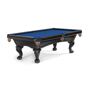 Brunswick Glenwood 8' Matte Black Pool Table Talon legs in Oceanside - Game Room Spot