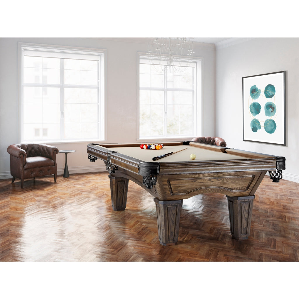 Brunswick Glenwood 8' Pool Table in Game Room - Game Room Spot