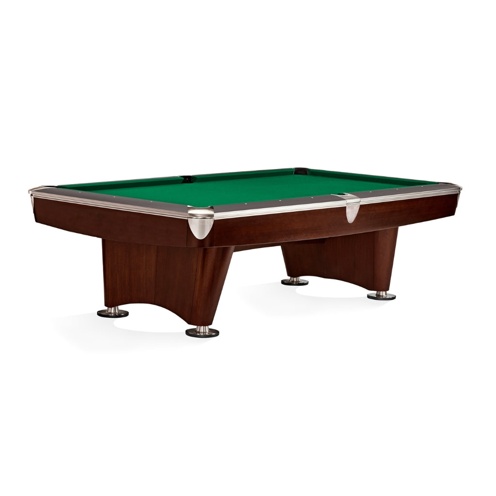 Brunswick Gold Crown VI 8' Pool Table in Brunswick Green - Game Room Spot