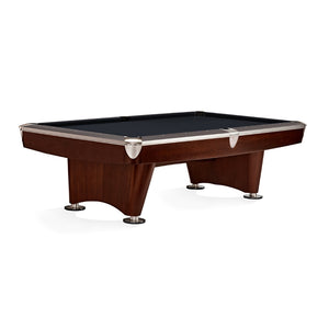 Brunswick Gold Crown VI 8' Pool Table in Ebony - Game Room Spot