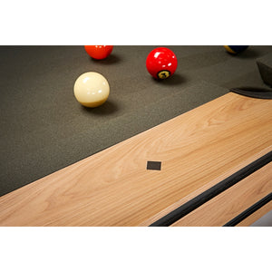 Brunswick Hickory Pool Table detail - Game Room Spot