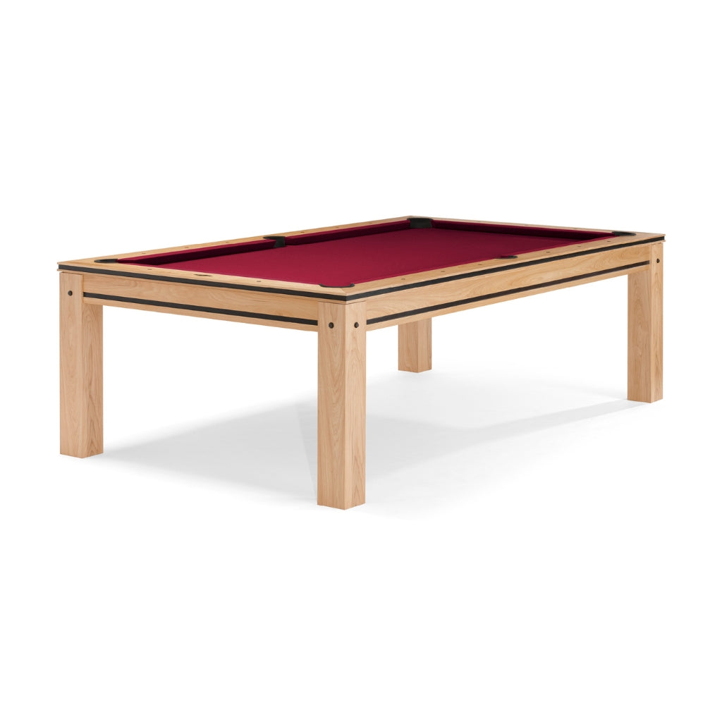 Brunswick Hickory Pool Table in Merlot - Game Room Spot