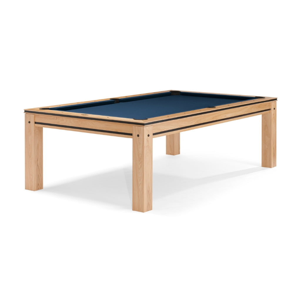 Brunswick Hickory Pool Table in Regatta Blue - Game Room Spot