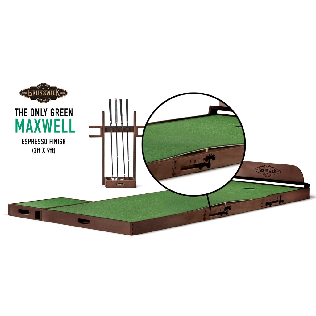 Brunswick Maxwell Indoor Putting Green - Game Room Spot