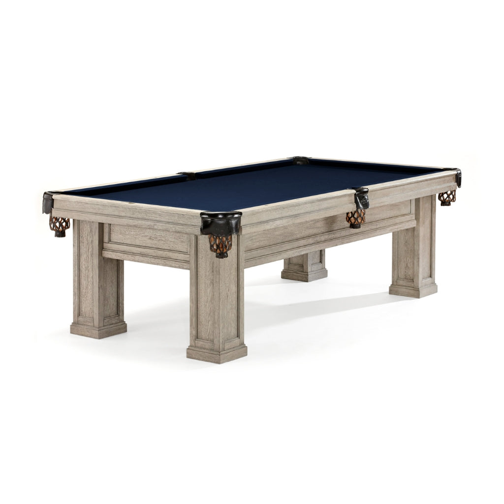 Brunswick Oakland II Pool Table in Midnight Blue - Game Room Spot