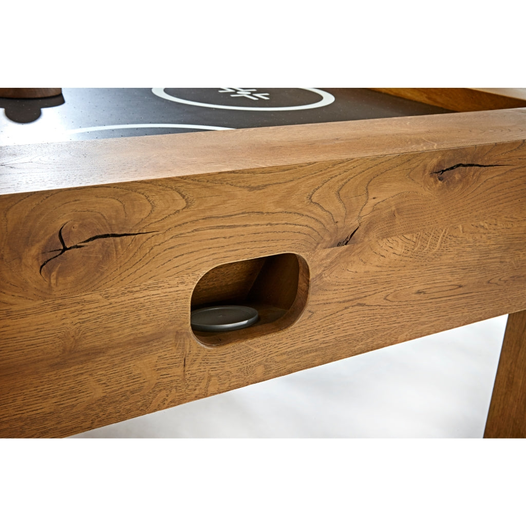 Brunswick Parsons Air Hockey Table Closeup - Game Room Spot