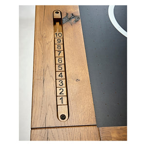 Brunswick Parsons Air Hockey Table Scorer side - Game Room Spot