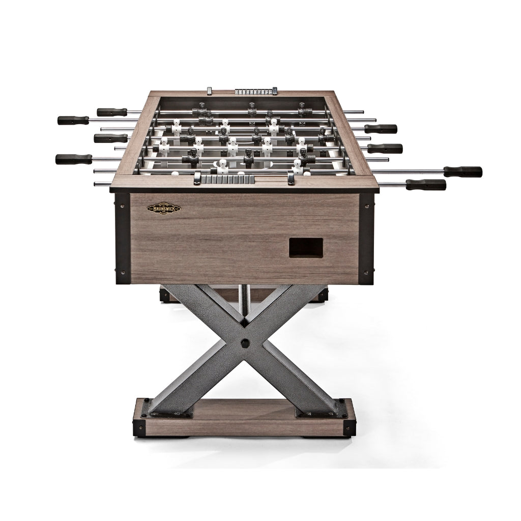 Brunswick Premier Foosball Table side - Game Room Spot