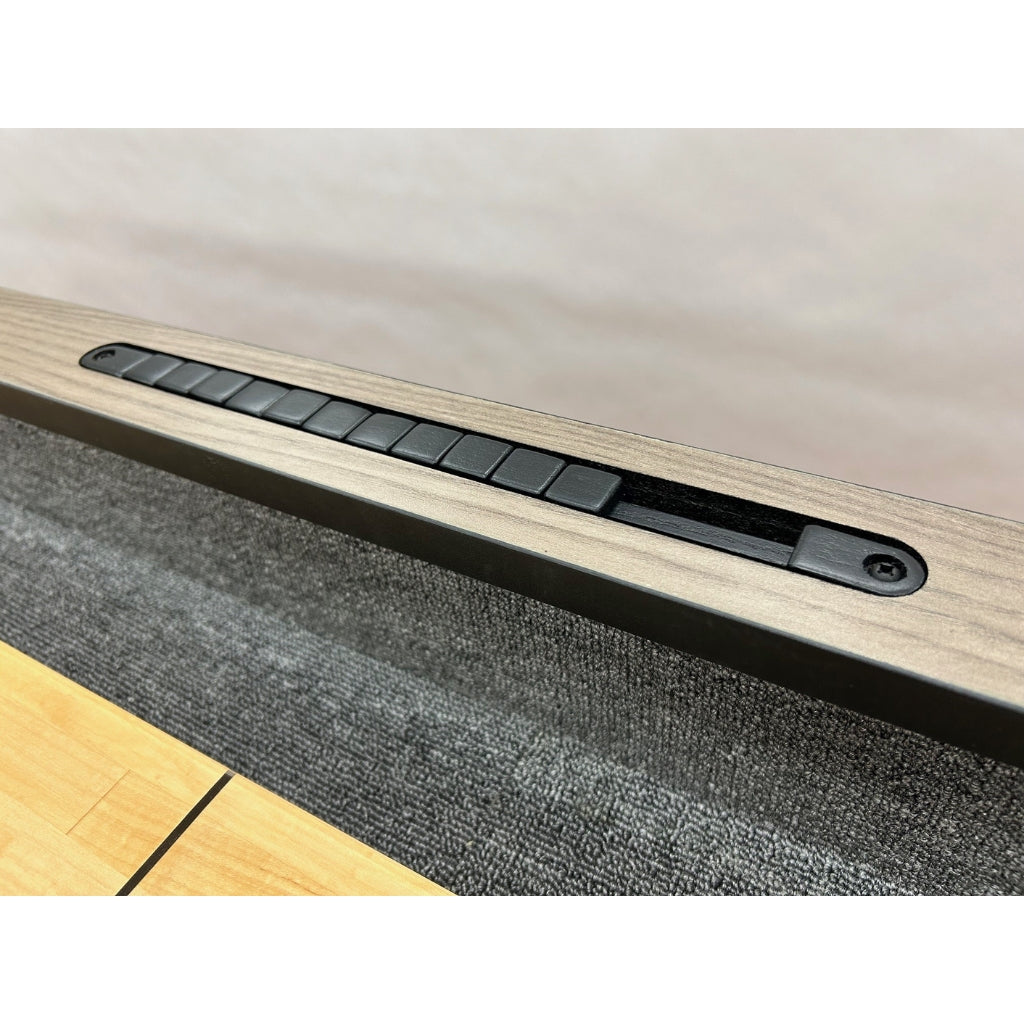 Brunswick Premier 12' Shuffleboard Table abacus - Game Room Spot