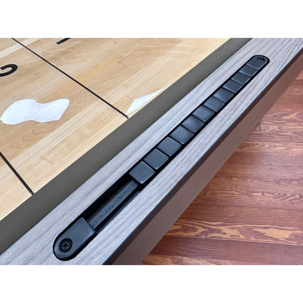 Brunswick Premier 12' Shuffleboard Table scorer - Game Room Spot