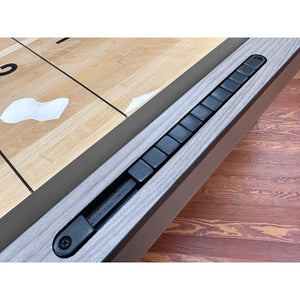 Brunswick Premier 12' Shuffleboard Table scorer - Game Room Spot
