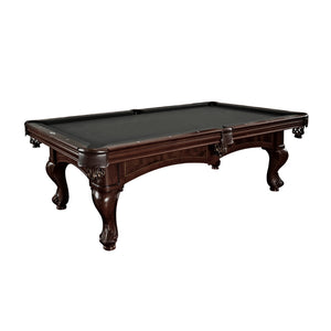 Brunswick Santini Pool Table in Charcoal Grey - Game Room Spot