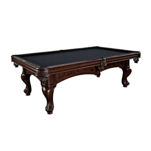 Brunswick Santini Pool Table in Ebony - Game Room Spot