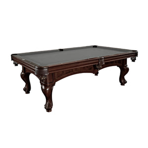 Brunswick Santini Pool Table in Gun Metal Grey - Game Room Spot