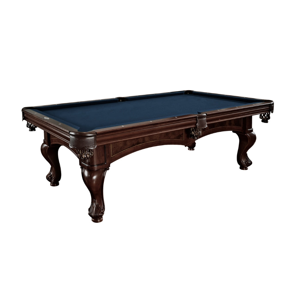 Brunswick Santini Pool Table in Regatta Blue - Game Room Spot
