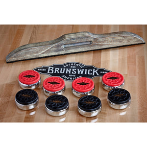 Brunswick Shuffleboard Weights display - Game Room Spot