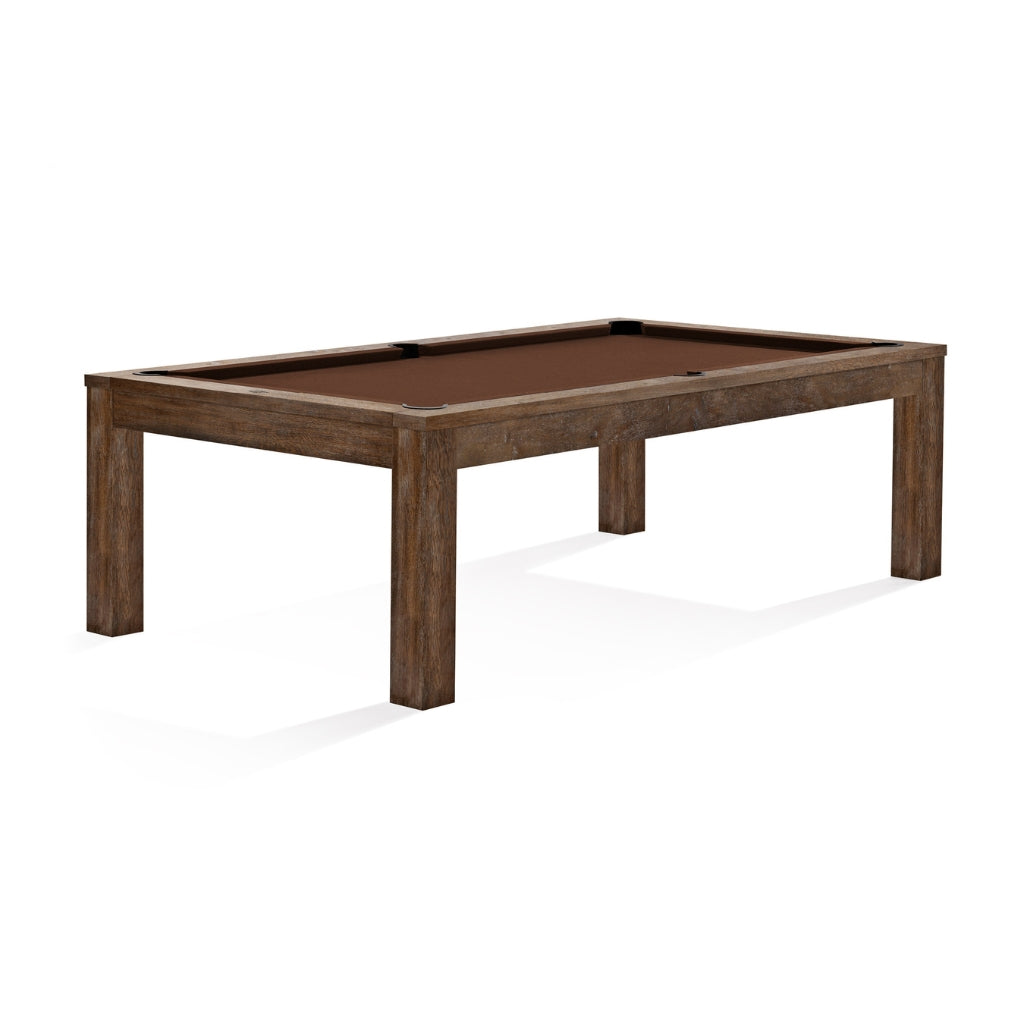 Brunswick Soho 8' Pool Table in Chocolate Brown - Game Room Spot