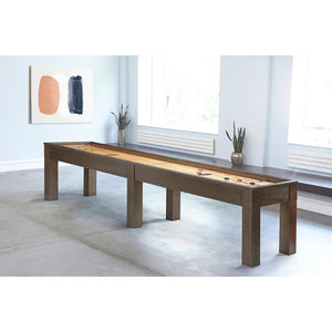 Brunswick Soho Shuffleboard Table Display - Game Room Spot