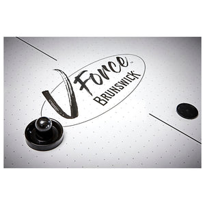 Brunswick V-Force Air Hockey Table detail - Game Room Spot