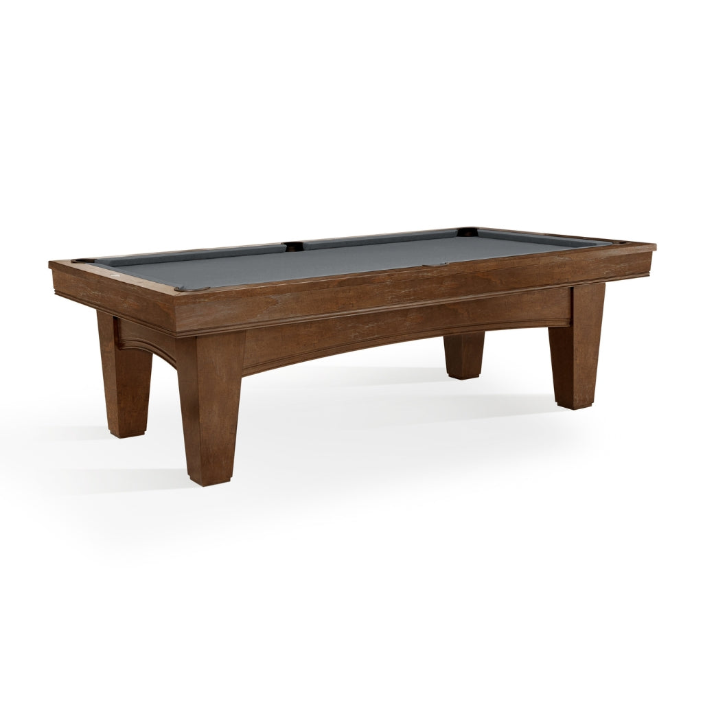 Brunswick Winfield 8' Pool Table in Gun Metal Grey - Game Room Spot
