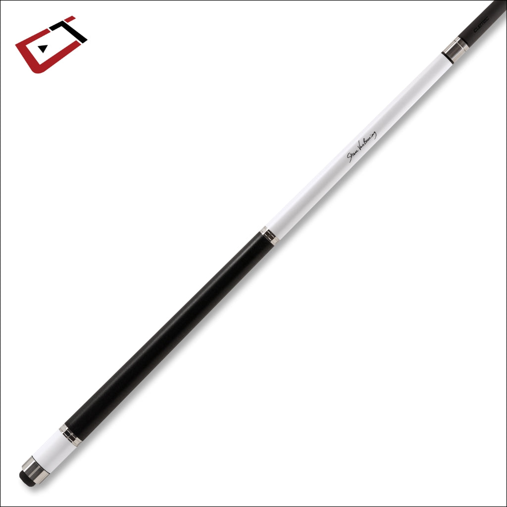 Cuetec Cynergy SVB Gen One Pearl White cue - Game Room Spot