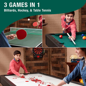 Fat Cat Original 3-in-1 Pockey Multi-Game Table Games - Game Room Spot