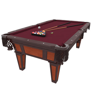 Fat Cat Reno 7.5' Billiard Table side - Game Room Spot