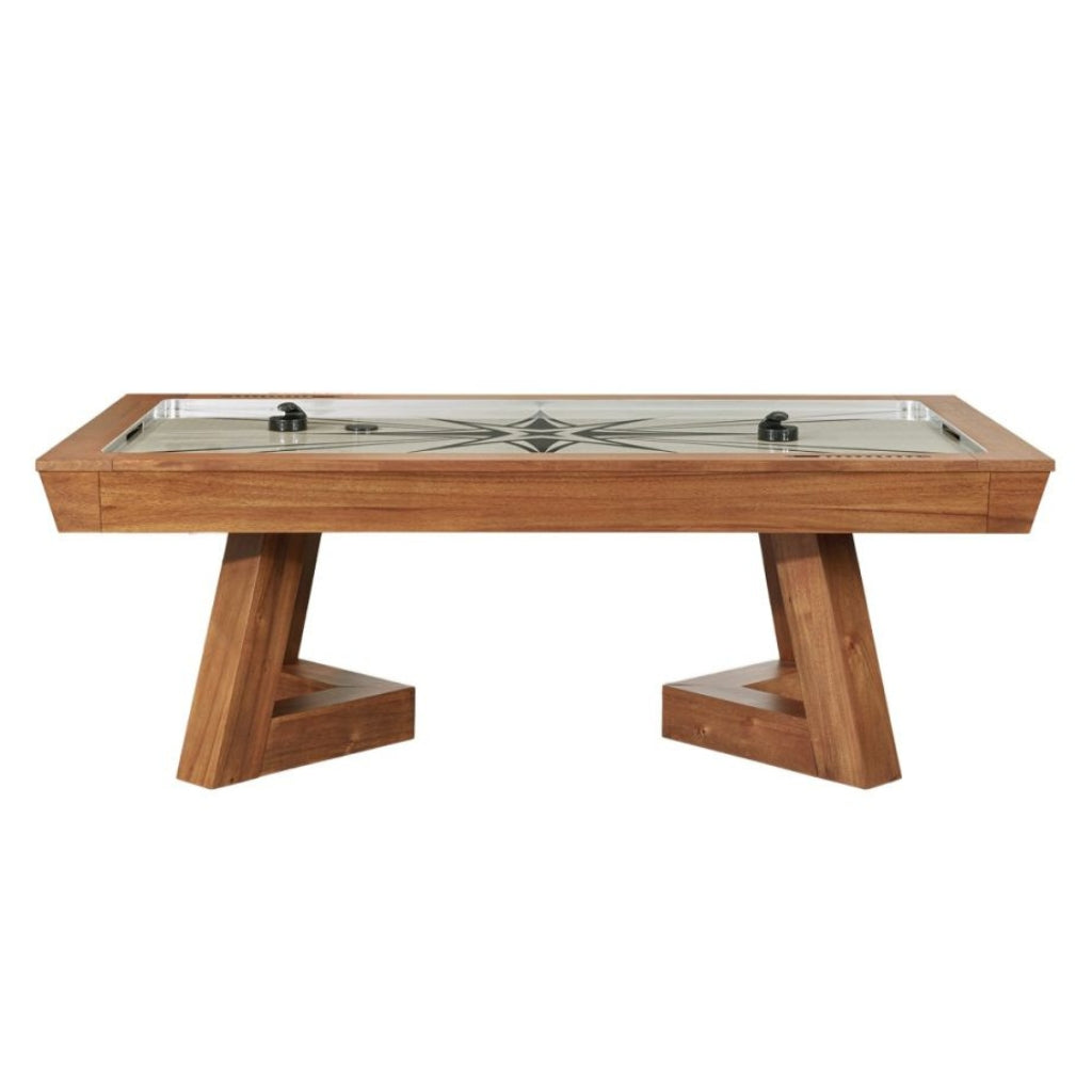 HB Home Aris Air Hockey Table Side View - Game Room Spot