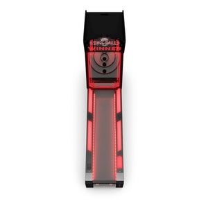 Skee-Ball Home Arcade Glow Alley Top View - Game Room Spot
