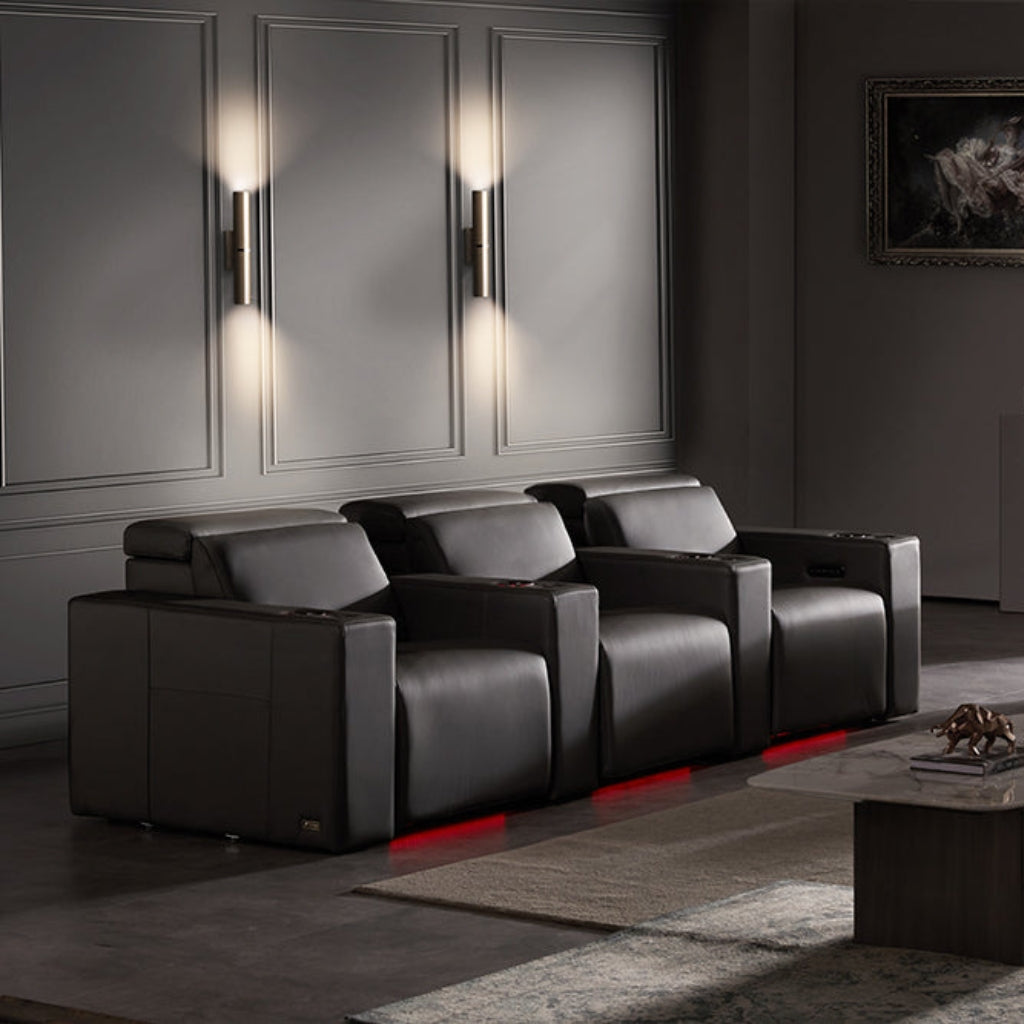 Valencia Barcelona Grand Ultimate Luxury Edition Home Theater Seating Display - Game Room Spot