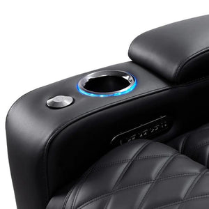 Valencia Oslo Luxury Home Theater Seating Armrest - Game Room Spot