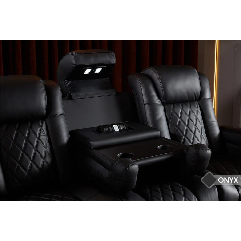 Valencia Tuscany Luxury Console Edition Home Theater Seating Center Console - Game Room Spot