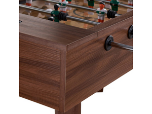 HB Home Mid-Century Modern Foosball Table's Corner View