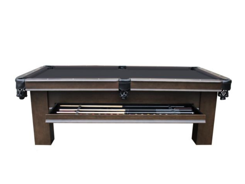 Plank & Hide Elias 8 Foot Pool Table' Side View