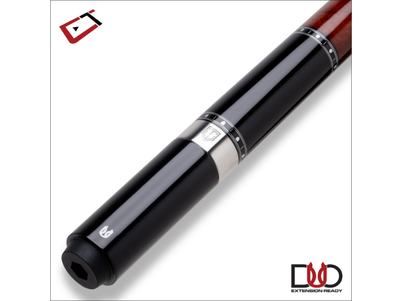 Cuetec Cynergy Truewood Burl I Cue's Duo Extension