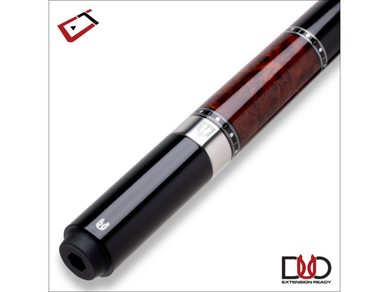 Cuetec Cynergy Truewood Burl II Cue's Duo Extension