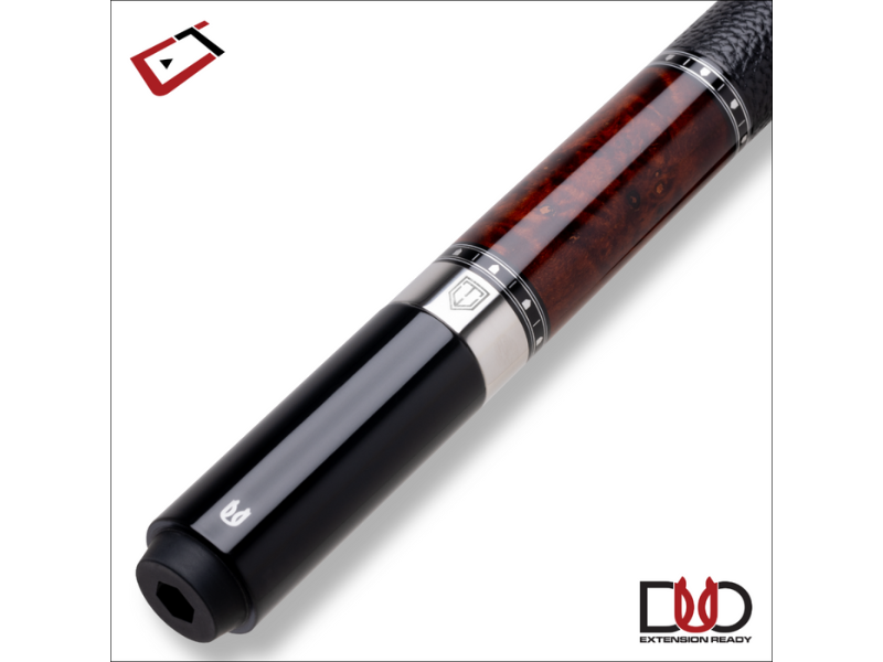 Cuetec Cynergy Truewood Burl II LTW Cue's Duo Extension