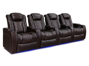 Valencia Tuscany Home Theater Seating Chocolate