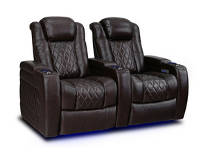 Valencia Tuscany Dark Chocolate Home Theater Seating
