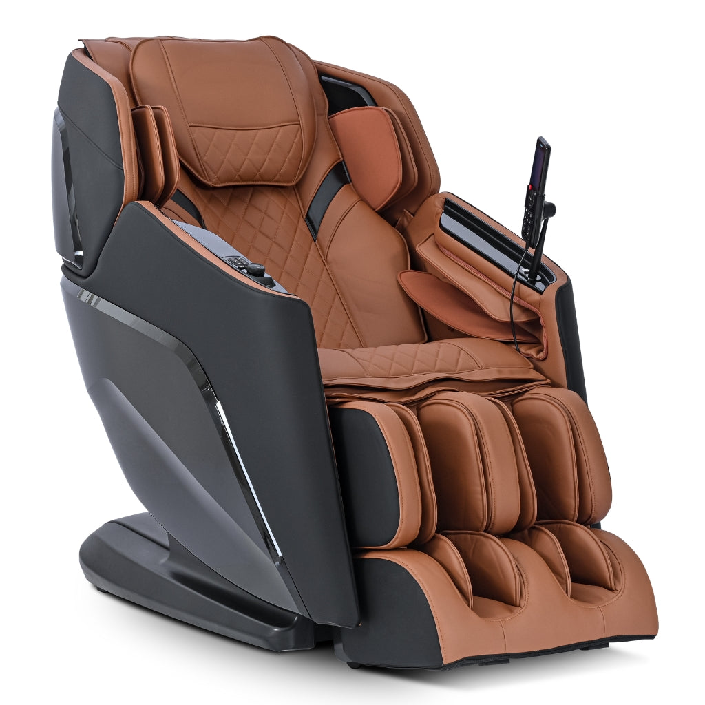 Ergotec ET-400 Venus Massage Chair in Tan - Game Room Spot