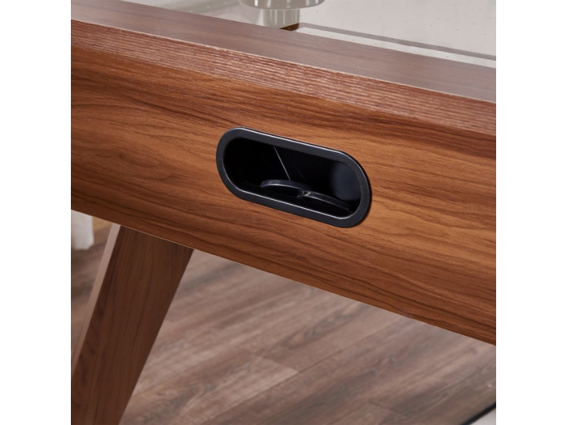 HB Home Mid-Century Modern Air Hockey Table's Puck Return
