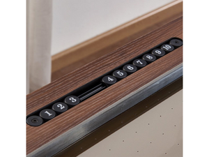 HB Home Mid-Century Modern Air Hockey Table' Scorer