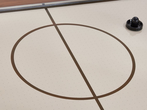 HB Home Mid-Century Modern Air Hockey Table's Playfield