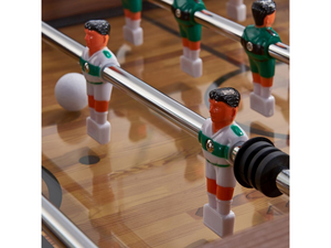 HB Home Mid-Century Modern Foosball Table's Playfield